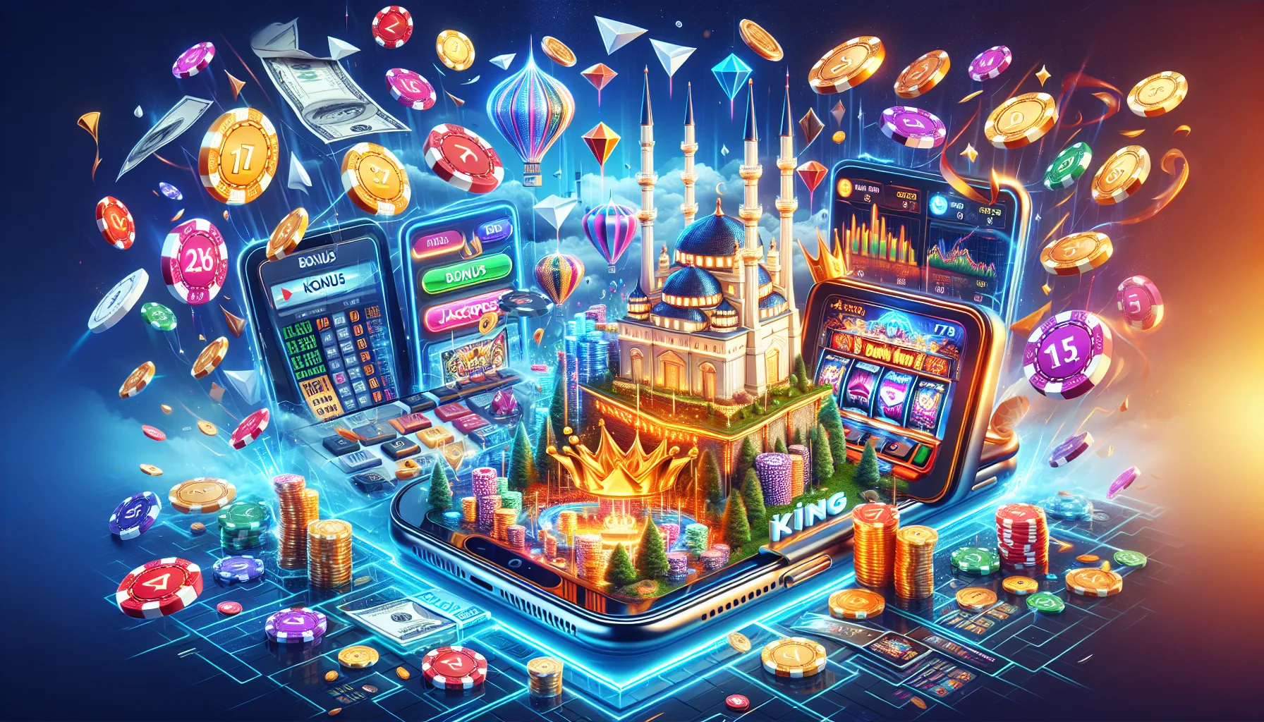 1King Bonus Programı | Mobil Bonuslar, Freespin ve Jackpot Fırsatları